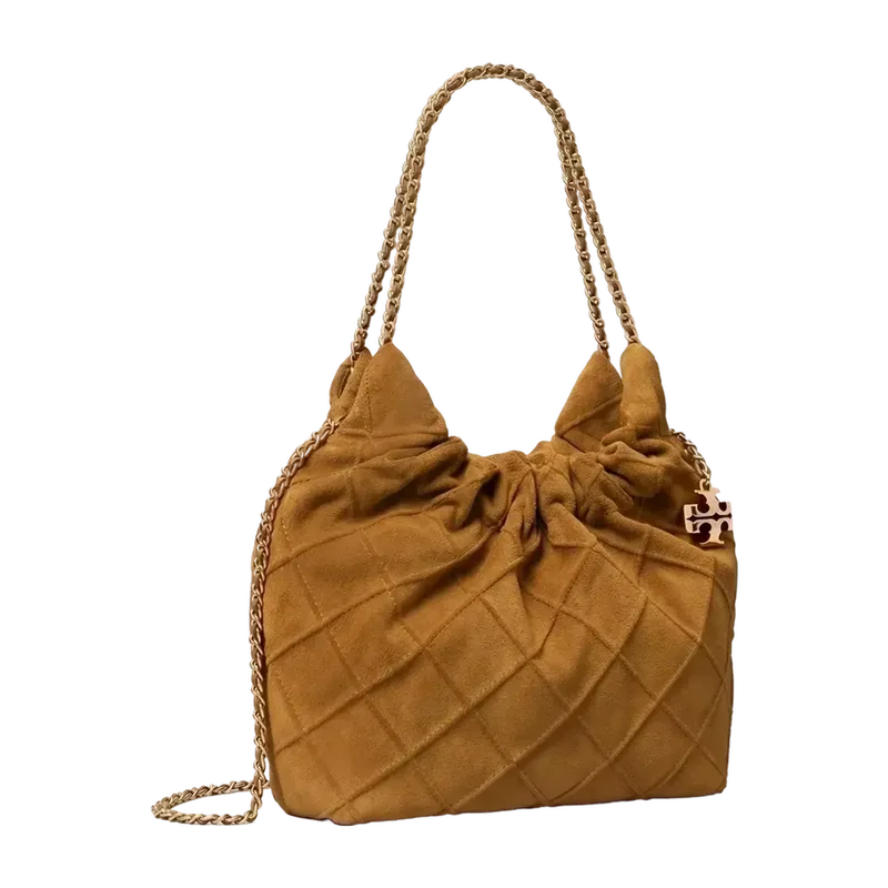 Mini Fleming Soft Suede Hobo Bag