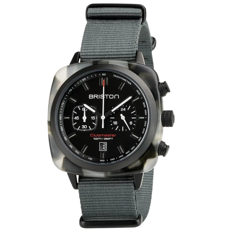 Clubmaster Sport Chrono Matt Black Black