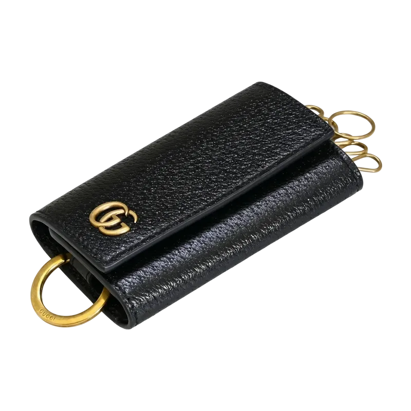 GG Marmont Leather Key Case