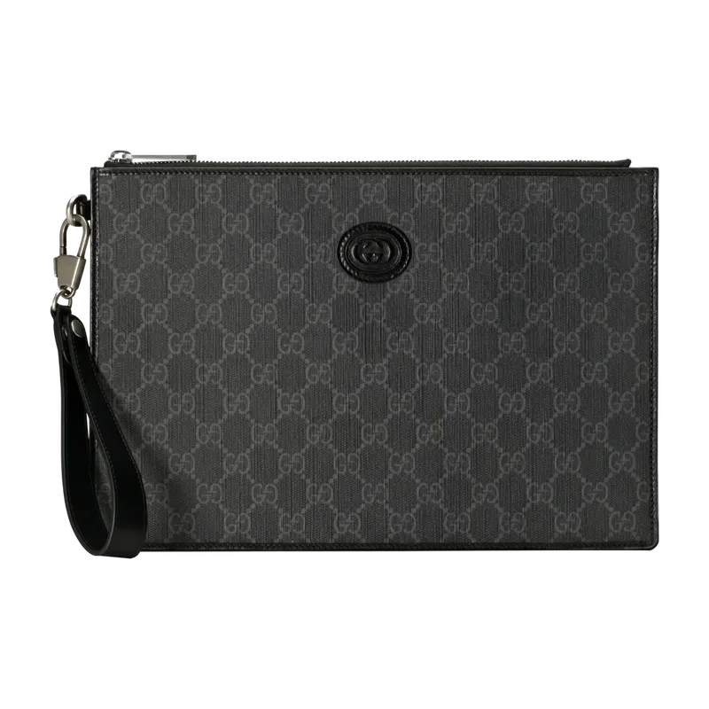 Pouch with Interlocking G