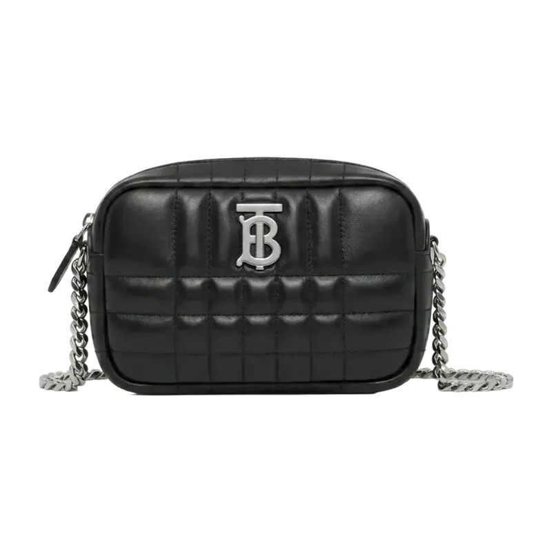Quilted Leather Lola Camera Bag 19 x 11 x 5.5 cm