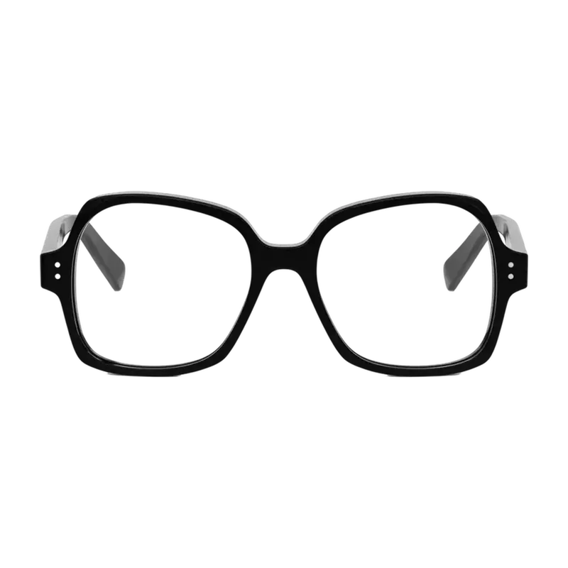 Thin Cat Eye Sunglasses Black