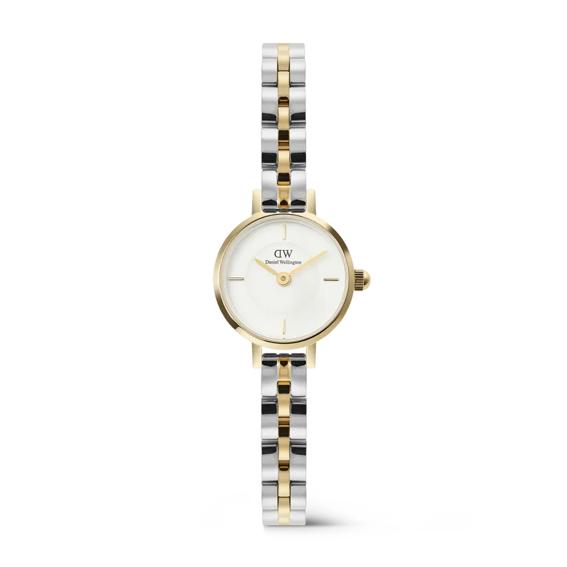 Petite Mini Arch 3-Link Two Tone Gold