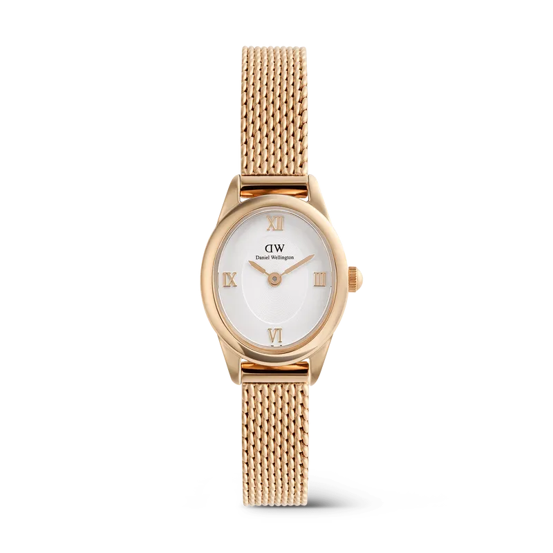 Ophelia Mini Mesh White Silver