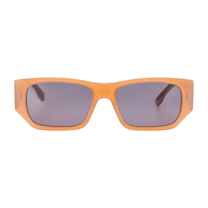 FF Squared Rectangle Sunglasses Brown