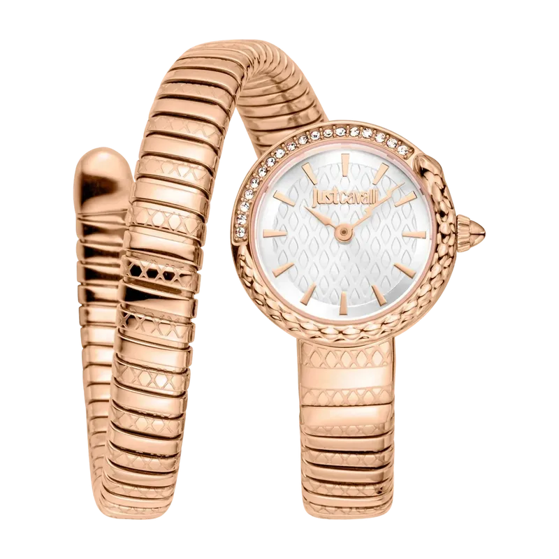Cerchio Snake Rose Gold Silver Grey