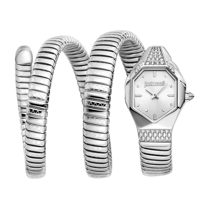 Signature Snake Ambra Silver