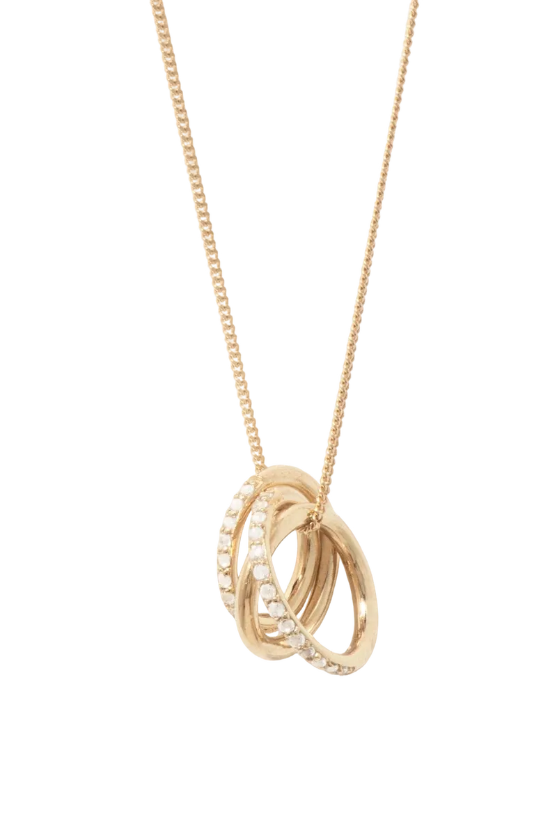 Flow - Gold Vermeil Pendant