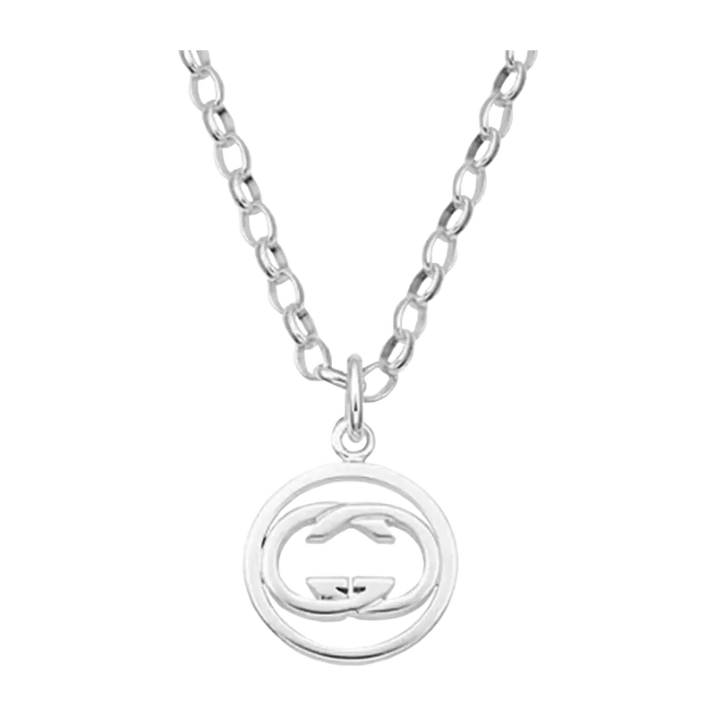 Branded Sterling Chain Necklace